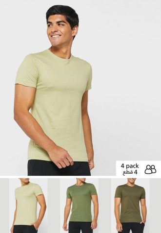 Green Men’s Ralph Lauren 3 Pack Assorted Crew Neck T Shirts