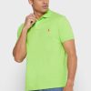 Green Men’s Ralph Lauren Basic Mesh Polo Shirts