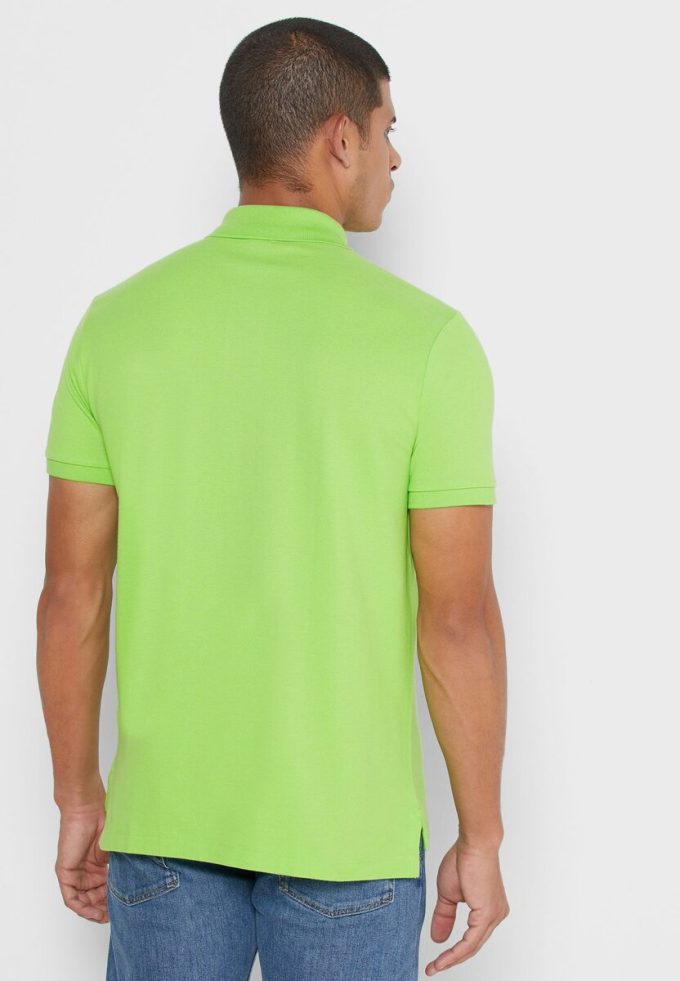 Green Men’s Ralph Lauren Basic Mesh Polo Shirts