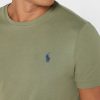 Green Men’s Ralph Lauren Chest Logo Crew Neck T Shirts