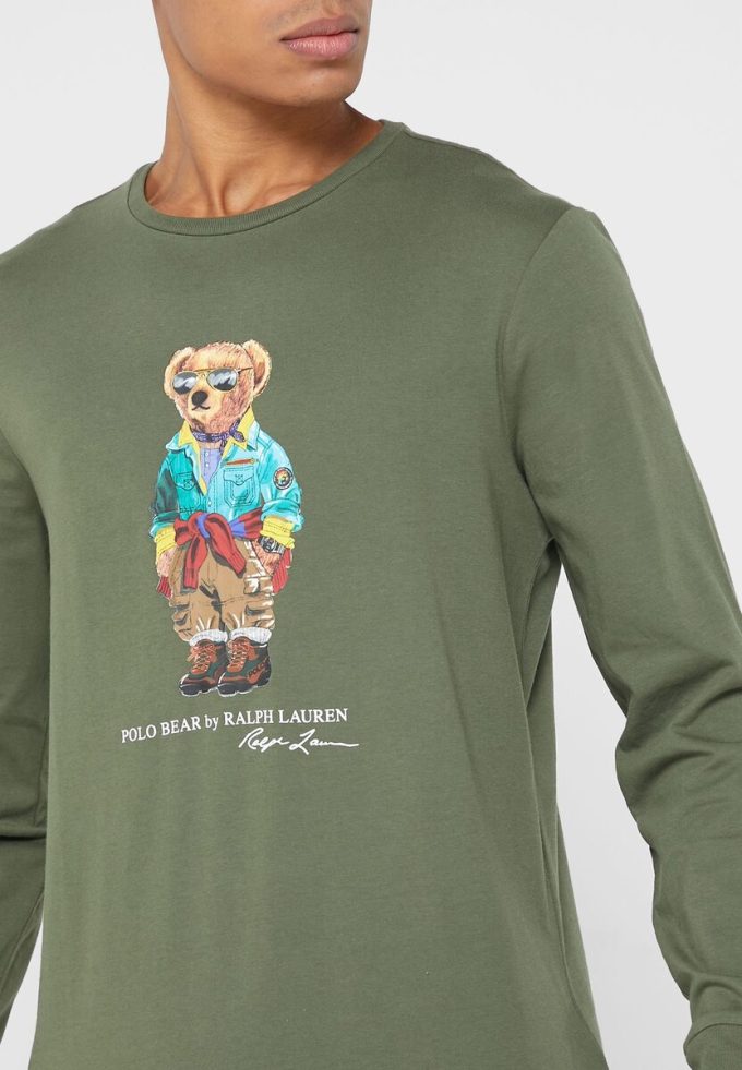 Green Men’s Ralph Lauren Graphic Crew Neck T Shirts Green Men’s Ralph Lauren Graphic Crew Neck T Shirts