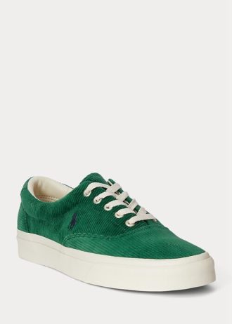Green Men’s Ralph Lauren Keaton Corduroy Sneakers
