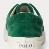 Green Men’s Ralph Lauren Keaton Corduroy Sneakers Green Men’s Ralph Lauren Keaton Corduroy Sneakers