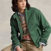 Green Men’s Ralph Lauren Linen-Blend Herringbone Twill Jackets