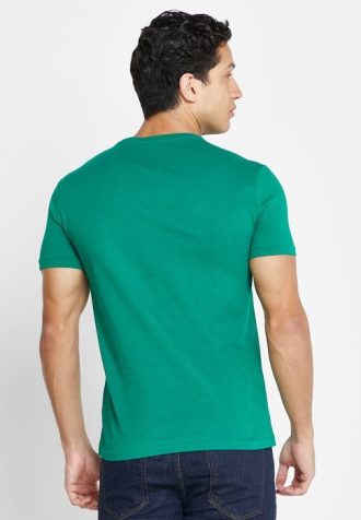 Green Men’s Ralph Lauren Logo Crew Neck T Shirts