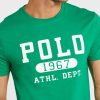 Green Men’s Ralph Lauren Logo Crew Neck T Shirts