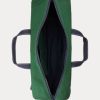 Green Men’s Ralph Lauren Logo-Embroidered Canvas Duffle Bags