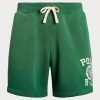 Green Men’s Ralph Lauren Logo Fleece   Shorts