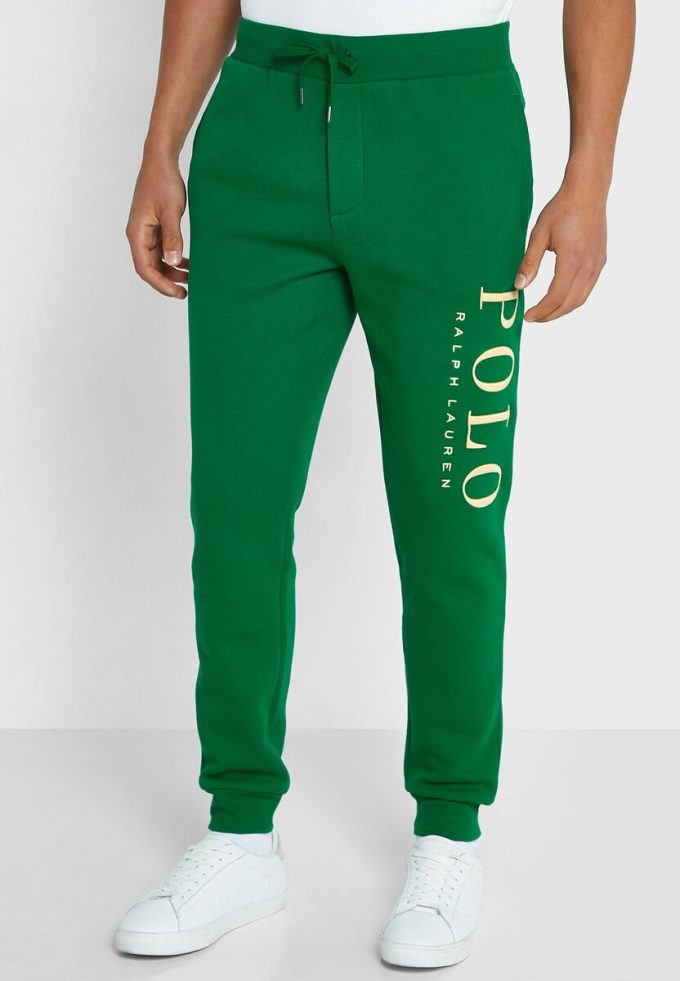 Green Men’s Ralph Lauren Logo Sweatpants Green Men’s Ralph Lauren Logo Sweatpants