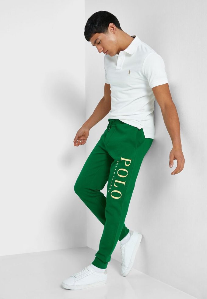 Green Men’s Ralph Lauren Logo Sweatpants Green Men’s Ralph Lauren Logo Sweatpants