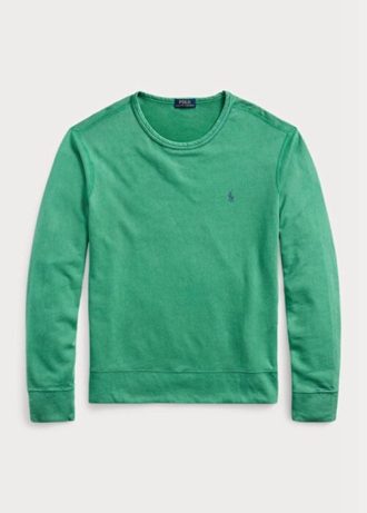 Green Men’s Ralph Lauren Spa Terry   Sweatshirt