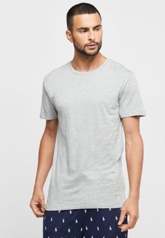 Grey Men’s Ralph Lauren 3 Pack Assorted Crew Neck T Shirts