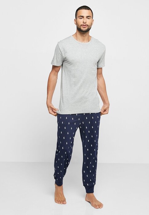 Grey Men’s Ralph Lauren 3 Pack Assorted Crew Neck T Shirts Grey Men’s Ralph Lauren 3 Pack Assorted Crew Neck T Shirts