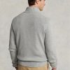 Grey Men’s Ralph Lauren Cotton Quarter-zip Jumper Sweaters Grey Men’s Ralph Lauren Cotton Quarter-zip Jumper Sweaters
