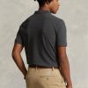 Grey Men’s Ralph Lauren Custom Slim Fit Mesh Polo Shirts