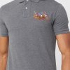 Grey Men’s Ralph Lauren Embroidered Logo Polo Shirts