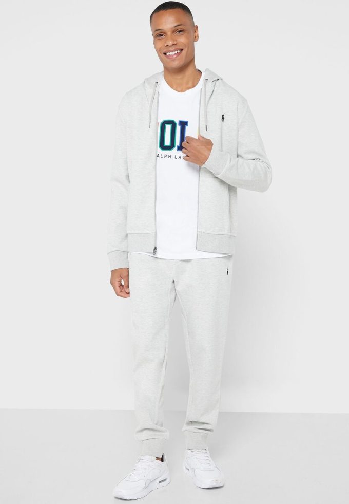 Grey Men’s Ralph Lauren Essential Hoodie