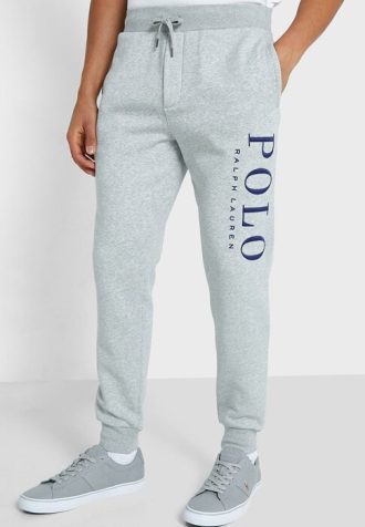 Grey Men’s Ralph Lauren Logo Sweatpants