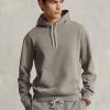 Grey Men’s Ralph Lauren Organic Cotton Fleece  Hoodie