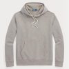 Grey Men’s Ralph Lauren Organic Cotton Fleece  Hoodie