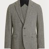 Grey Men’s Ralph Lauren Polo Soft Herringbone Sport Blazers