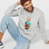 Grey Men’s Ralph Lauren Printed Polo Bear Sweatshirt Grey Men’s Ralph Lauren Printed Polo Bear Sweatshirt