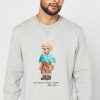 Grey Men’s Ralph Lauren Printed Polo Bear Sweatshirt Grey Men’s Ralph Lauren Printed Polo Bear Sweatshirt