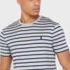 Grey Men’s Ralph Lauren Striped Crew Neck T Shirts Grey Men’s Ralph Lauren Striped Crew Neck T Shirts