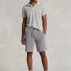 Grey Men’s Ralph Lauren Terry Drawstring Shorts Grey Men’s Ralph Lauren Terry Drawstring Shorts