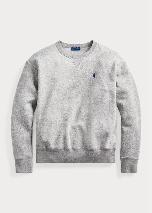 Grey Women’s Ralph Lauren Fleece Pullover Sweatshirts Grey Women’s Ralph Lauren Fleece Pullover Sweatshirts