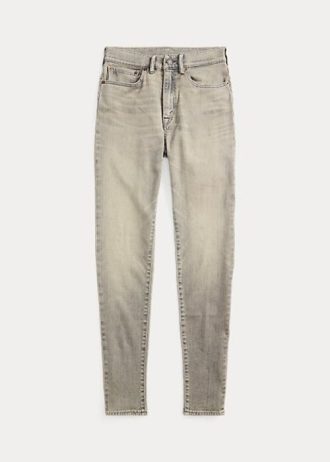 Grey Women’s Ralph Lauren Stretch High Skinny Distressed Jeans