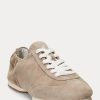 Grey Women’s Ralph Lauren The Suede Pony Ballerina Sneakers Grey Women’s Ralph Lauren The Suede Pony Ballerina Sneakers