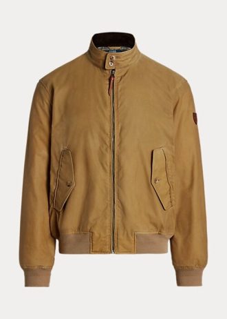 Khaki Men’s Ralph Lauren Oilcloth Jackets