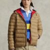 Khaki Men’s Ralph Lauren Packable Water-repellent   Jackets