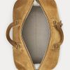 Khaki Men’s Ralph Lauren Welington Calf-Suede Duffle Bags