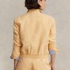 Khaki Women’s Ralph Lauren Linen   Windbreaker