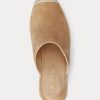 Khaki Women’s Ralph Lauren Pennie Suede Espadrille