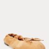 Khaki Women’s Ralph Lauren The Suede Pony Ballet Flat Shoes Khaki Women’s Ralph Lauren The Suede Pony Ballet Flat Shoes