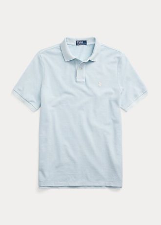 Light Blue Men’s Ralph Lauren RL Origin Polo Shirts