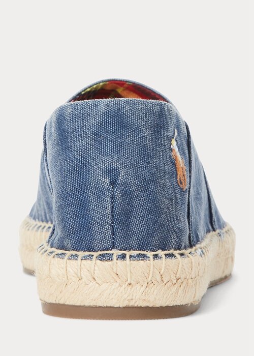 Light Navy Men’s Ralph Lauren Cevio Washed Canvas Espadrille Light Navy Men’s Ralph Lauren Cevio Washed Canvas Espadrille