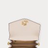 Light Pink/Vanilla Women’s Ralph Lauren Nappa Leather Small Tayler Crossbody Bags