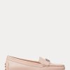 Light Pink Women’s Ralph Lauren Barnsbury Nappa Leather Driver Loafers Light Pink Women’s Ralph Lauren Barnsbury Nappa Leather Driver Loafers