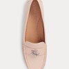 Light Pink Women’s Ralph Lauren Barnsbury Nappa Leather Driver Loafers Light Pink Women’s Ralph Lauren Barnsbury Nappa Leather Driver Loafers
