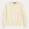 Light Yellow Women’s Ralph Lauren Organic Cotton Crewneck Sweatshirts Light Yellow Women’s Ralph Lauren Organic Cotton Crewneck Sweatshirts