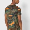 Multicolor Men’s Ralph Lauren Camo Crew Neck T Shirts