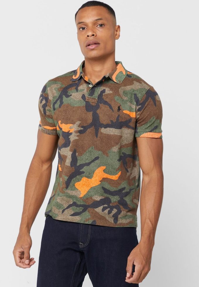 Multicolor Men’s Ralph Lauren Camo Polo Shirts Multicolor Men’s Ralph Lauren Camo Polo Shirts