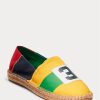Multicolor Men’s Ralph Lauren Cevio CP-93 Color-Blocked Espadrille