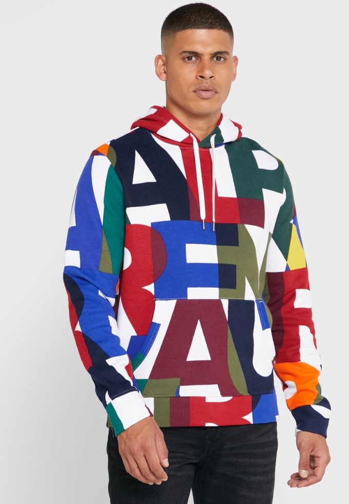 Multicolor Men’s Ralph Lauren Color Block Hoodie