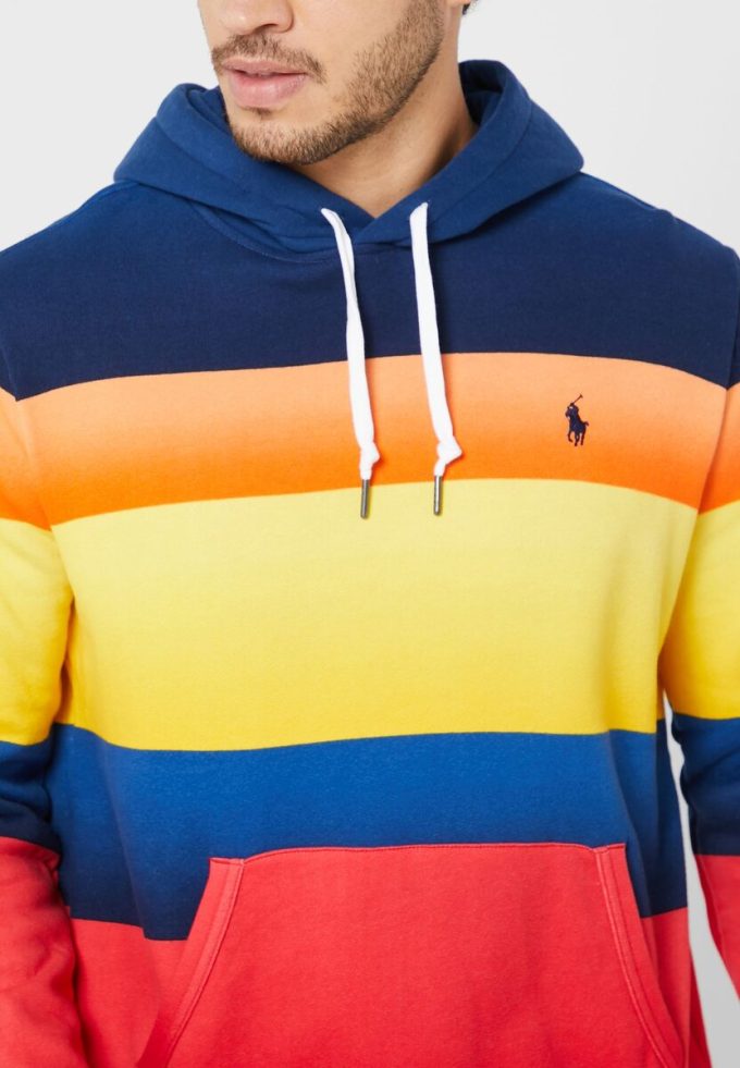 Multicolor Men’s Ralph Lauren Color Block Hoodie