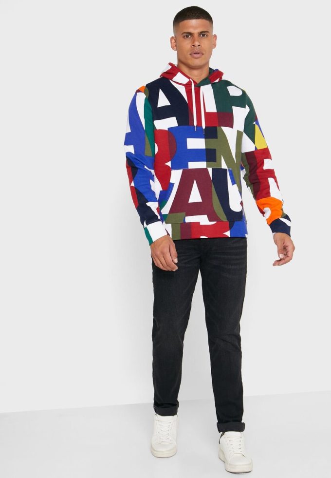 Multicolor Men’s Ralph Lauren Color Block Hoodie